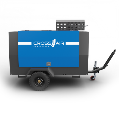 Дизельный передвижной компрессор CrossAir Borey65-10F